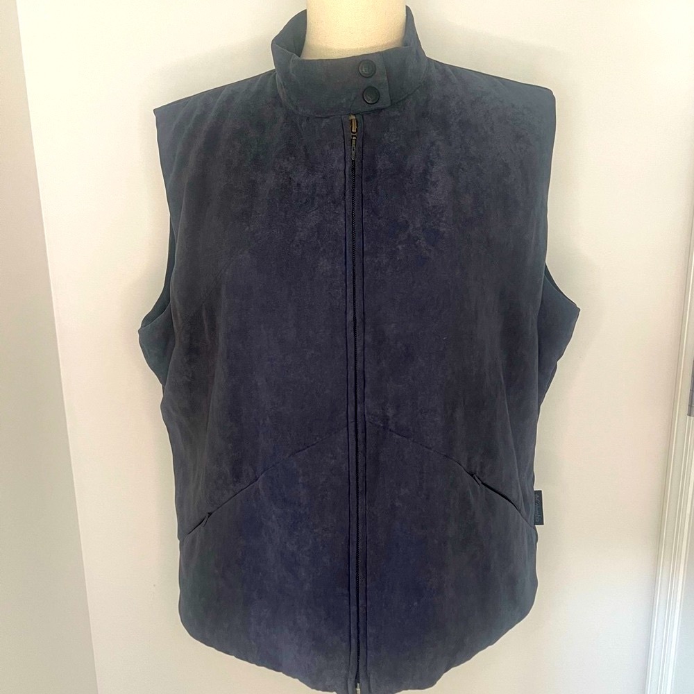 Columbia Women's Blue Insulated Vest Size XL